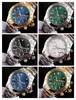 6 stilar Mode Noble Mens Watch Sapphire 116500 116503 Mens Klockor Automatisk mekanisk armbandsur Rostfritt stål Hot Sale