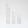 10ml 5ml 3ml Perfume Roll On Glass Bottle Frosted Clear with Metal Ball Roller Essential Oil Vials