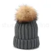 Chapeaux de bonnet en tricot en tricot mignon bébé hiver chausset chaud pompe pompom chapeau enfant en plein air cuivre de ski tta16972629719