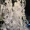 5 pz Artificiale Fiore di Salice Foglia Viti Edera bianco/verde Olivo Stelo Rami di Salice 165 cm per la Decorazione Della Festa Nuziale