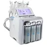 6in1 H2O2 Hydra huid hydrotherapie spa gezichtsmicrodermabrasie machine koude hamer zuurstof Jet Beauty Equipment CE