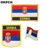Suíça bandeira remendo emblema 3 pcs um conjunto de patches para roupas diy decoração PT0149-3
