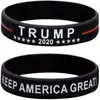 23 tipi Trump rendono America grande di nuovo lettera in silicone cinturino in gomma Braccialetto Trump supportatori Braccialetti da polso Braccialetti Braccialetti da basket