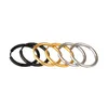 Aço Inoxidável 316L Hipoalergênico Hoop Brincos Mens Do Punk aço Titanium Huggie Anéis Para As Mulheres Da Moda Jóias Presente