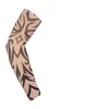 Elastische nep Tijdelijke tattoo -armhuls buiten zonnescherm vissen rijgedrag 3D Art Tattoo Arm Sleeve Cool HHA1588717561