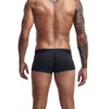 2019 nova roupa interior dos homens sólido clássico cuecas de algodão elastano homem calças conforto elástico homem boxers quente