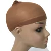 Deluxe Wig Cap 24 sztuk Hairnet Czarny Brązowy Blondynka Kolor WeavingCap do noszenia Peruki Snood Nylon Mesh Caps
