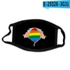 LGBT gay people Stampa 3D Maschera per il viso di design Maschere per il viso riutilizzabili in cotone Out Door Sport Maschere per equitazione Fashion Cotton Designer Mask 5252