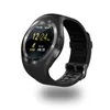 Bluetooth Y1 Smart Watches Reloj Relogio Android Smartwatch Phone Call Sim TF Camera Sync för Sony HTC Huawei Xiaomi HTC Android P9123659