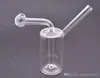 Wyprzedaż szklany olej palnik Bong Pyrex Gruby szklane szklane rury szklane szklane rury bubbler mini zlewki bong dla bulgotania rur wodnych bongs