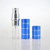 Bouteille de parfum rechargeable en aluminium de 10 ML, contenant cosmétique d'atomiseur de parfum 100pcs / lot DHL Livraison gratuite LX