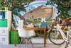 Niestandardowa tapeta nasłonecznione biały koń dom wystrój salon pokoju dzieci krajobraz tło mural fototapeta tapeta