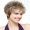 Short Hair Wig 20 Styles Lady Fashion Synthetic Wigs Women Rose Inner Net