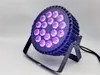 18X18W RGBWA UV 4IN1 5In1 6In1 LED PAR LIGHT WASH PAR LED LED Flat PAR CAN Belysning för Party KTV Disco DJ-lampa