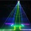 Double Lens RGB fullfärg DMX Beam Network Laser Projector Light DJ Show Party Gig Home KTV Stage Lighting Effect 506RGB253U