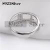 Pearl Accessories Ring 925 Sterling Silver Cubic Zirconia Women Jewelry Findings Semi-finished Mountings Ring 5 Pieces