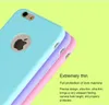 Custodia morbida in silicone color caramella per iPhone 11 Pro XS Max XR X 10 8 7 6 5 S 5S 5SE 6S Plus 7Plus 8Plus 6Plus Cover posteriore per cellulare