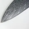 Keukenmes VG10 DAMASCUS Steel Japanse chef-kok Mes Cleaver Snijden Kiritsuke Gyuto Mes Hars Kleur Houten Handvat Koken Tool Geschenkdoos