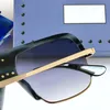 Großhandel - Mode Neue Designer-Sonnenbrillen Retro-Halbrahmen-Sonnenbrillen Vintage-Punk-Stil Brillen Top-Qualität UV400-Schutz mit Box