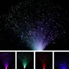 Multicolor LED Fiber Optic Light Night Lamp Holiday Christmas Wedding Home Decoration Nighting Lighting Lamps 2PCS