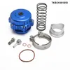 TANSKY - Universele JDM 50mm V-band Blauwe ventiel BOV Q TYPER W / WELD OP Aluminiumflens met logo TKBOV001B50