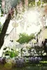 Glamouröse Hochzeitsideen, elegante künstliche Seidenblumen, Wisteria-Ranken, Hochzeitsdekorationen, 3 Gabeln pro Stück, hohe Menge, lang: 72 cm, 110 cm