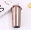 Termos rånar Kaffekopp med lock Seal Stainless Steel Dubbelvägg Vakuumflaskor Thermoser Thermo Mug Portable Car Water Bottle 500ml Dyp1037