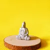 NEW 1Pcs accessory Buddha statue/fairy garden gnome/moss terrarium home decor/crafts/bonsai/bottle garden/miniature/figurine