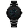 Simple Men's Watch Man Anlogy Quartz Wristwatch Stainless Steel Dial Alloy Strap Gift Clock Dro Erkek Kol Saati M259d