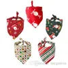 Kerstkat Hond Bandana Bibs Sjaal Kraag Huisdoek Draagscherf Waterdichte Speeksel Handdoek Voor Medium Large Dogs Accessoires