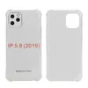 1.5mm Airbag Anti-Shock Crystal Clear Soft TPU Case Cover för iPhone 13 12 11 PRO MAX XR XS 6 7 8 PLUS 100PCS / LOT Hög kvalitet