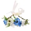 Baby Girls Flower Headband Floral Headwear Apparel Wreath Pography Prop Party Gift No.5280U