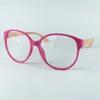 Simple And Beauty Lady Decorative Glasses Big Simplicity Frame With Clear Lenses 9 Colors Free Ship