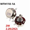 Single Turn Carbon Film Potentiometer WTH118 2W 2.2K Electric Welding Machine Accessories