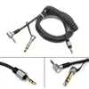 Headphones Accessories Replacement Parts AUX Spring 3.5mm Durable MP3 Player Audio Cable Copper Speaker Stereo Phone