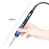 Freeshipping 928D 65 W Soldeerijzer LCD Digital Temperatuur Verstelbaar Soldeerijzer Soldeer Tool 5 Puntige Pincet Soldeerdraad