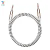 High-quality 1m Male to Male 3.5mm Circle Candy Shell Audio Wire Audio Cable Adapter For Mobile Phone Tablet PC MP3 Mp4 Player 3