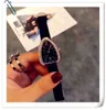 Luxury Rose Gold Watches Retro Roman Scale Crystal Women Watches Quartz Lady Diamond Leather Strap Watches91E0#9400750
