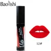 Baolishi 1PCS Marque Velvet Lip Gloss Couleur imperméable Drys Rapidement Long Mat à lèvres Liquide mat