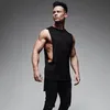 Brand Mens Sleeveless Vest Summer Cotton Male Tank Tops Gyms Clothing Bodybuilding Undershirt Workout Fitness Tank Tops