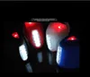 Lighting Wholesale Bike Bicycle Cycling 7 LED Silicone Front Lamp Safety Warning Head Light 4Colors