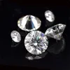 NiceGems 2.5ctw Moissanite 8.5mm D Color loose GemStone Colorless Round Excellent Hearts And Arrows Cut lab Grown Diamond VVS1 CJ191210