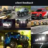 LED work led lights 20W LED 4.33 Inch Flood Lighting Bar Driving Work Bar Vessels Lamps Offroad Truck Trailers 2 Years Warranty