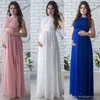 الأمومة اللباس الحمل ملابس سيدة أنيقة vestidos الحوامل النساء الشيفون حزب الرسمي مساء اللباس صور تبادل لاطلاق النار فساتين طويلة