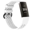 Per Fitbit Charge3 Cinturino in silicone Cinturino Mesh Sport Cinturino intelligente Accessori per cinturini Cinturini per orologi Bracciale traspirante Charge 3