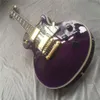 Brinkley Shop Purple Top Purple Guitarolid Mahogany Golden Hardware Guitarra Guitarrs Guitar7637884