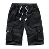 Herenbroeken Heren zomershorts Katoenen tooling Losse grote maat Casual broek Mode Trekkoord Fitnesszak Design220w