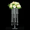 New style floral stand for Acrylic Flower Rack Pillar Crystal Vases Wedding Table Centerpiece Party Event Road Leads Home Decor senyu0357