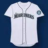 시애틀 Ryon Healy Jersey 17 Mitch Haniger Felix Hernandez Kyle Seager Long JR Omar Narvaez 2020 시즌 야구 유니폼