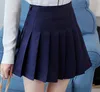 Högkvalitativ sommarpläterad kjol ny ankomst japansk skoluniform student flicka detaljhandel grossist gratis frakt pläterad kjol